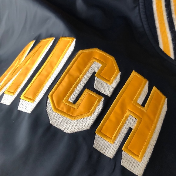 Steve & Barry’s Michigan Varsity Jacket - Picture 2 of 5